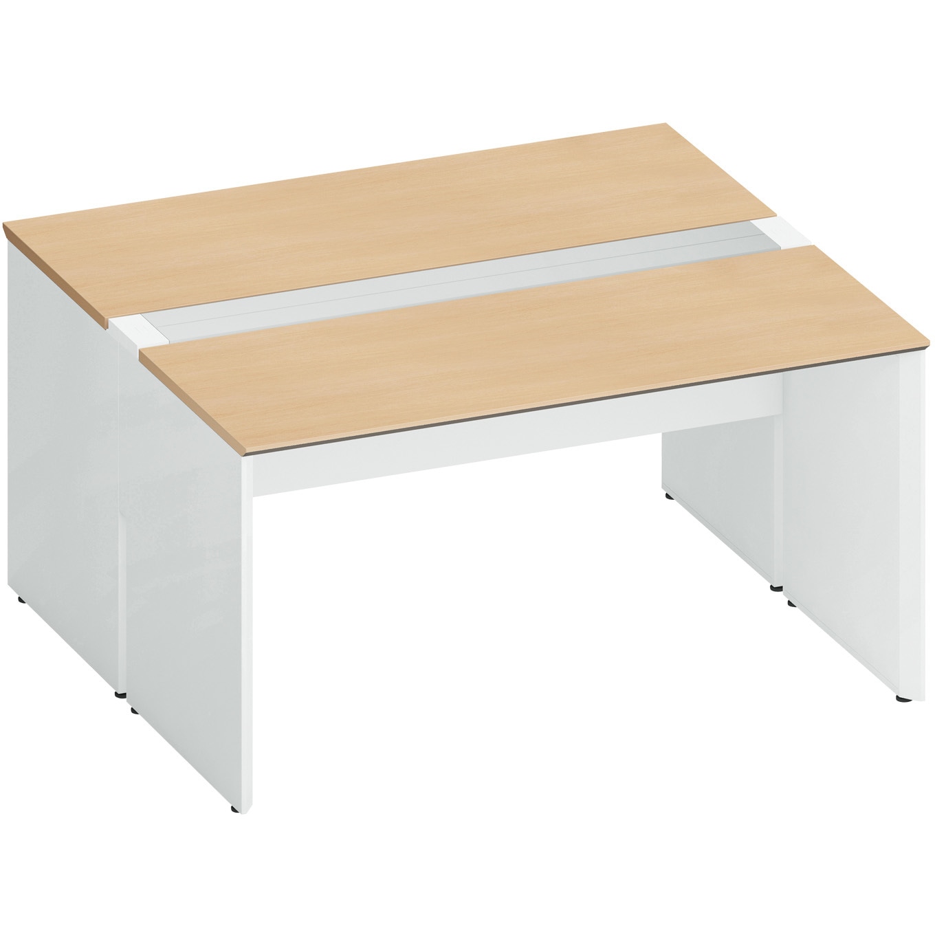 コクヨ品番 SDV-VS165SAWHSNQ1 デスクトップパネル　ワークヴィスタ　Ｔ−３４フロントパネル W1600xD34xH500 送料無料 [オプション]コクヨ iSデスク デスクトップパネル フロント