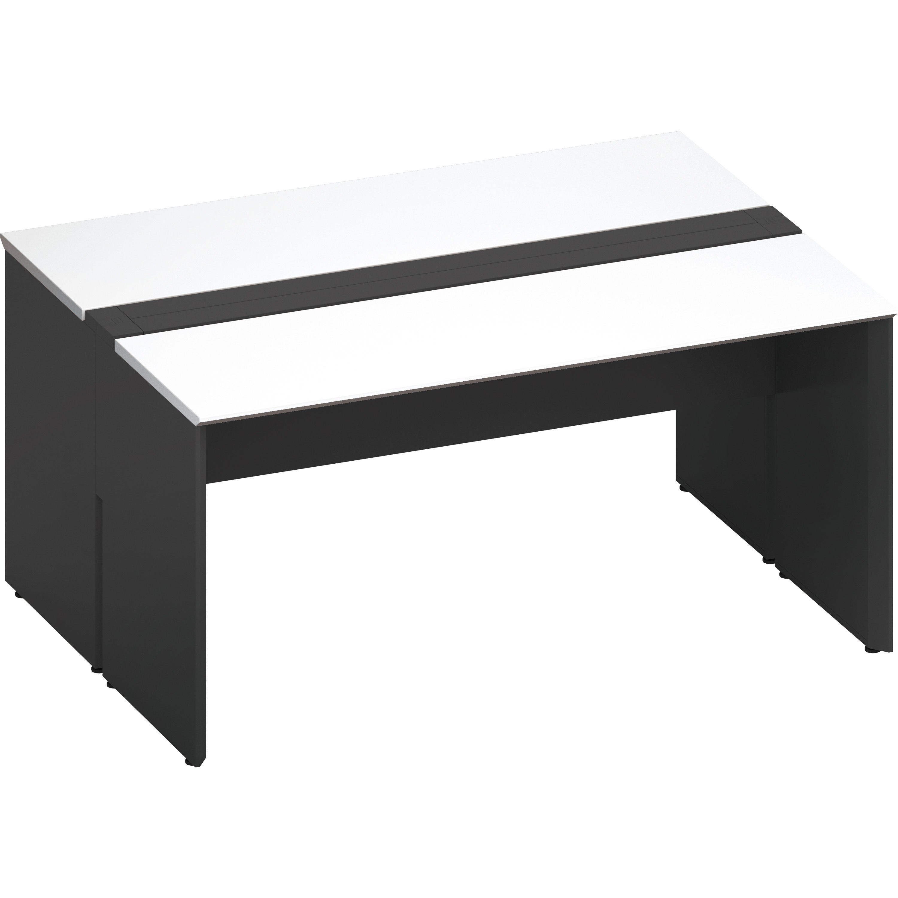 DWV-WD1512-E6APAW3 デスク ワークヴィスタ+ 両面D600 開閉式配線カバー(配送・組立サービス付き) コクヨ 高さ720mm幅1500mm奥行1200mm  DWV-WD1512-E6APAW3 104,390円