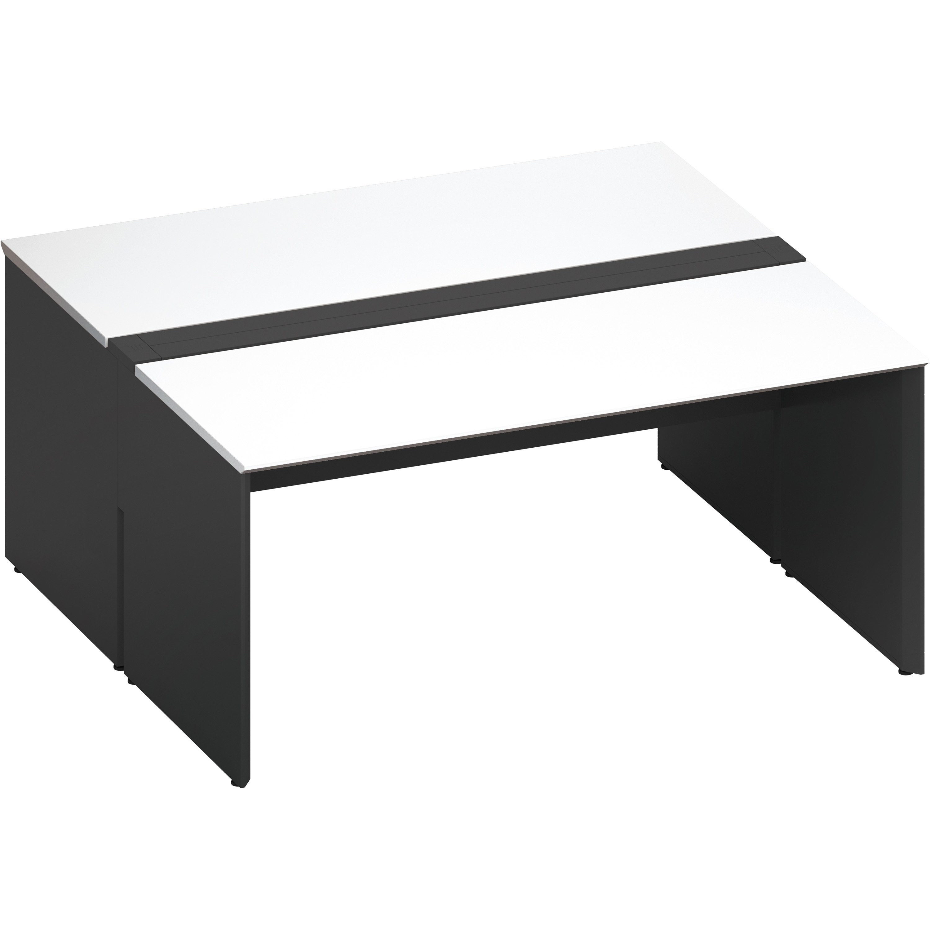 DWV-WD1616-E6APAW3 デスク ワークヴィスタ+ 両面D800  開閉式配線カバー(配送・組立サービス付き) コクヨ 高さ720mm幅1600mm奥行1600mm  DWV-WD1616-E6APAW3 109,890円