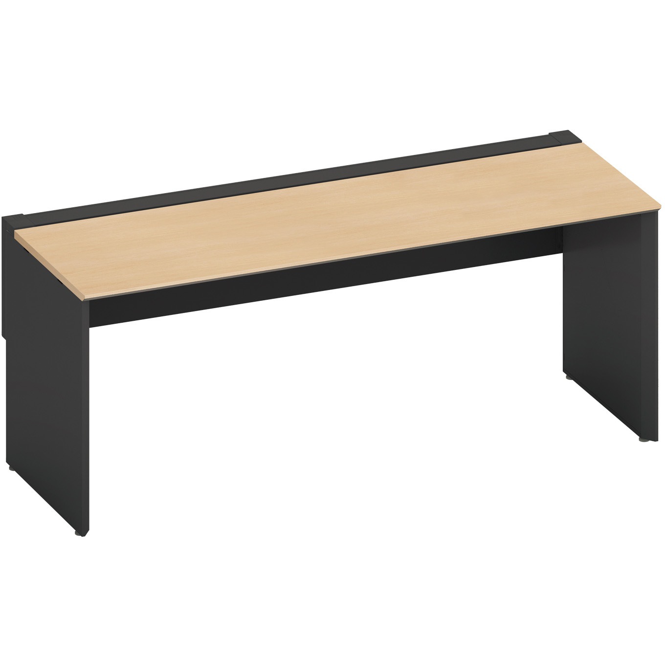 DWV-WD1807-E6AMT12 デスク ワークヴィスタ+ 片面D700 開閉式配線カバー(配送・組立サービス付き) コクヨ 高さ720mm幅1800mm奥行725mm  DWV-WD1807-E6AMT12