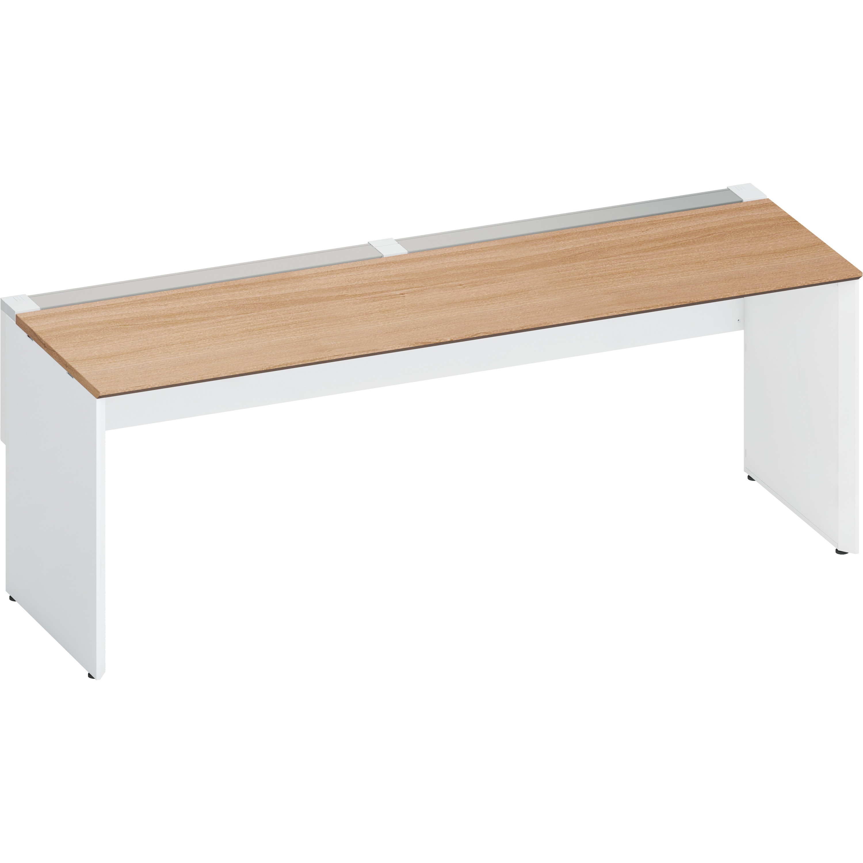 DWV-WD2007-SAWMP23 デスク ワークヴィスタ+ 片面D700 開閉式配線カバー(配送・組立サービス付き) コクヨ 高さ720mm幅2000mm奥行725mm  DWV-WD2007-SAWMP23