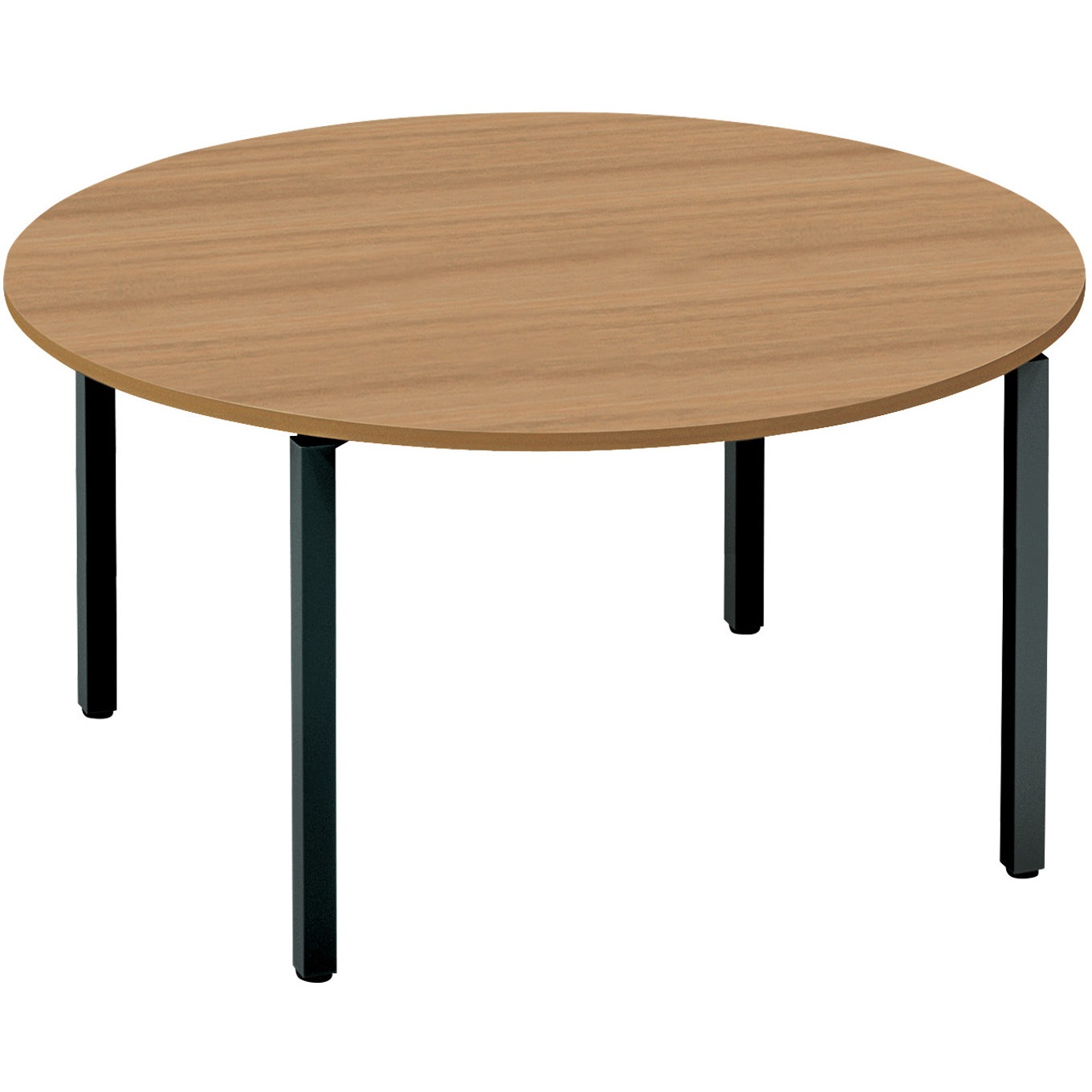 SD-WFTA14E6AMP2NN ワークフィット ミーティングテーブル 円形テーブル(配送・組立サービス付き) コクヨ 脚タイプ/アジャスター ラスティックミディアム 幅1400mm奥行1400mm  SD-WFTA14E6AMP2NN