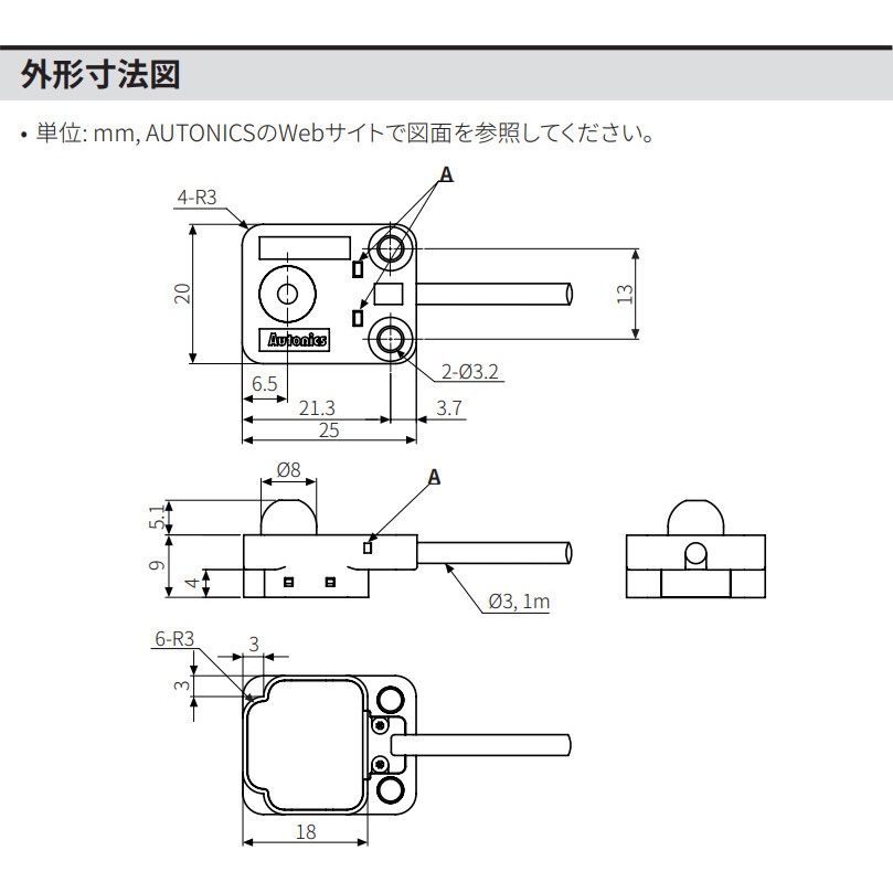 にな　３品目（ボタン、バロメーター、イラスト） AR22V2R-10R 非常停止用押しボタンスイッチ AR22シリーズ 富士