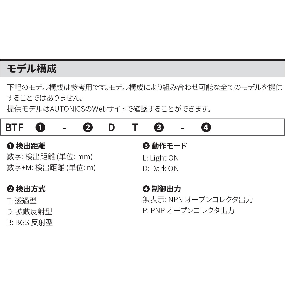 BTF1M-TDTD 超薄型光電センサ BTF シリーズ (厚さ3.7mm) オート