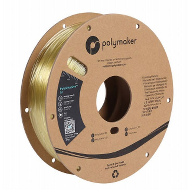PolyDissolve PolyDissolve S1フィラメント(水溶性サポート材) MUTOH ベージュ色 フィラメント径1.75mm 1本