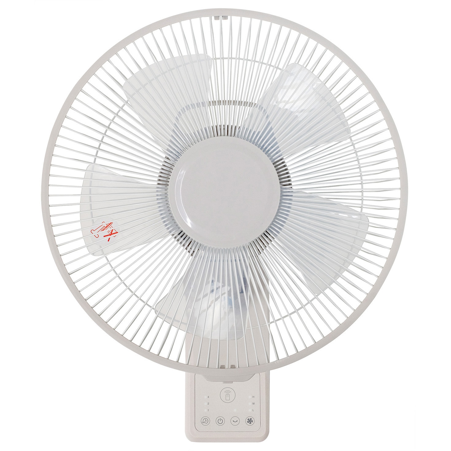 YWX-AF30(C) 扇風機 壁掛け お手入れ簡単モデル 左右首振り 風量3段階