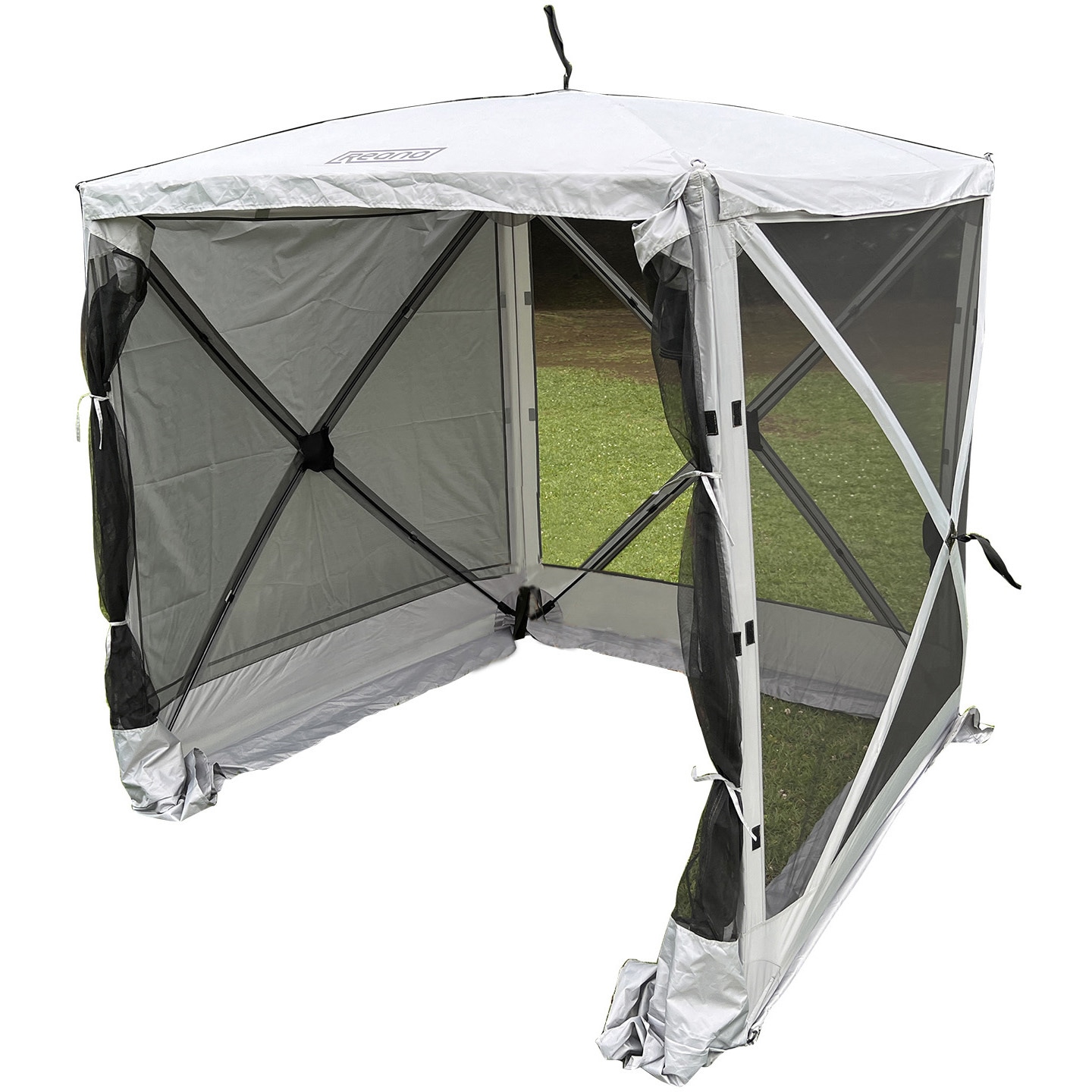 RE-METE01-GY hitotsubo メッシュスクリーンテント Newseed ワンタッチ