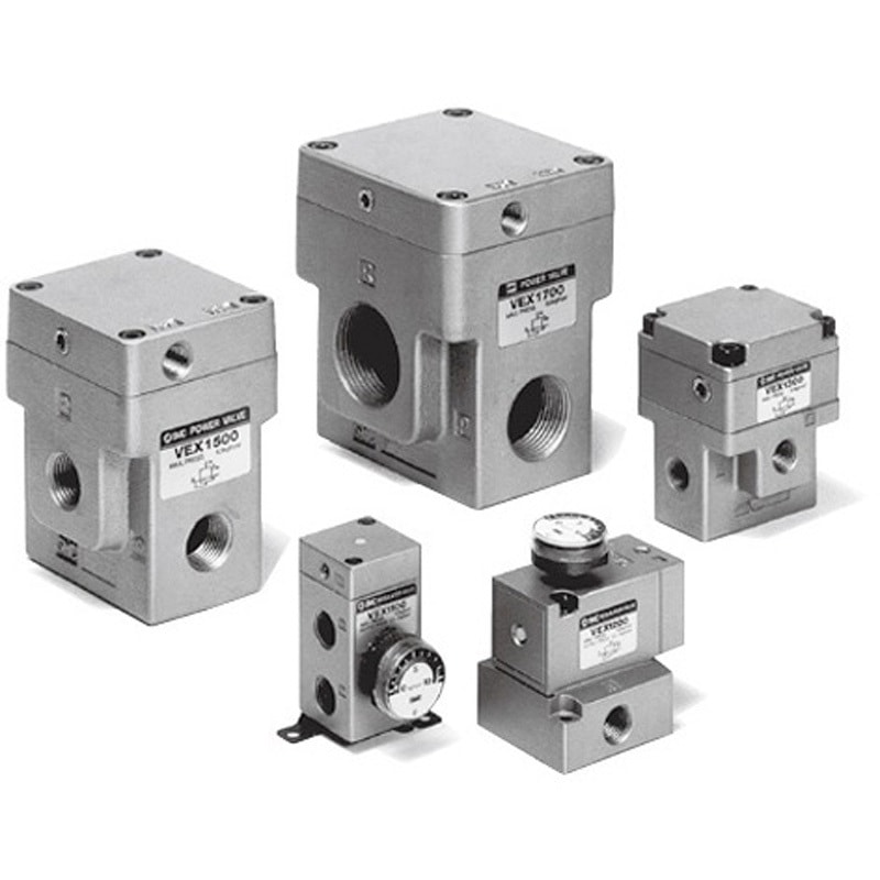 VEX3120-01 パワーバルブ3ポジションバルブ VEX3 シリーズ 1個 SMC 【通販モノタロウ】