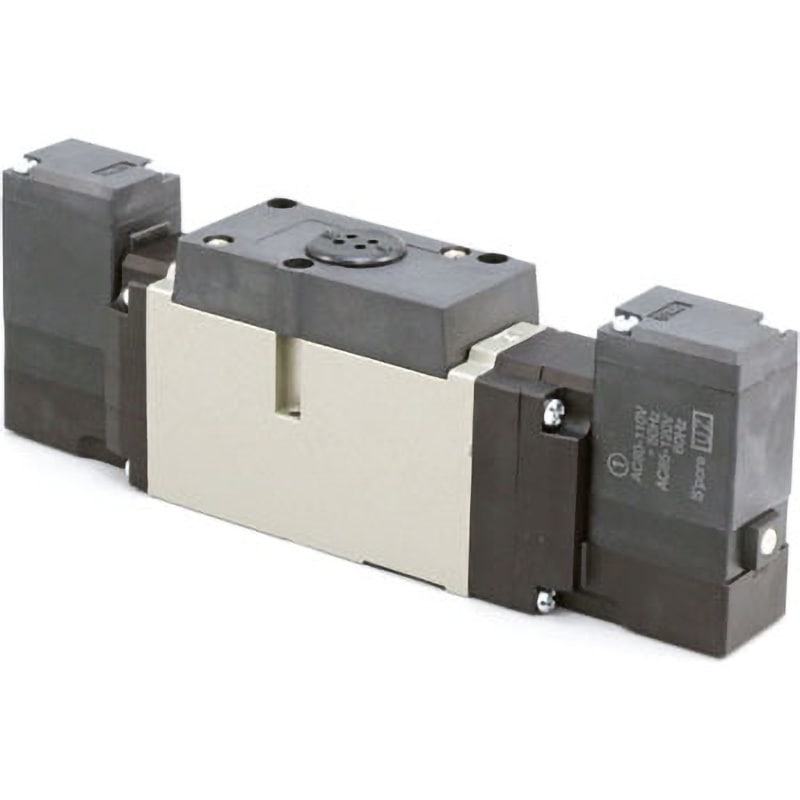 VFS3310-1E メタルシール：直接配管形/5ポートパイロット形 VFS3000 Series SMC 3位置クローズドセンタ グロメットターミナル サブプレートなし  VFS3310-1E