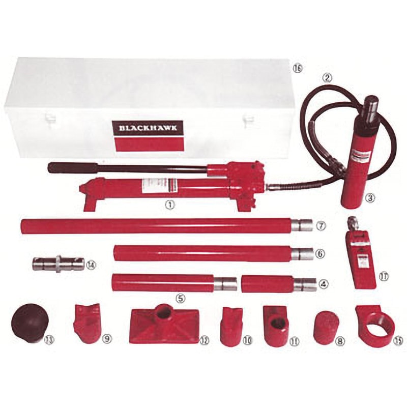 SS-10LW ポートパワー”SS”10トンセット・ウェッジラム付 1セット BLACHAWK 【通販モノタロウ】