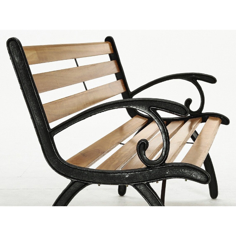 81052 パークベンチ 1台 不二貿易 【通販モノタロウ】