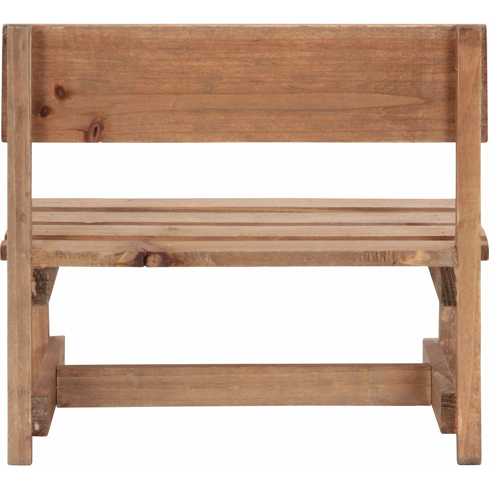 木製　ベンチ ガーデンベンチ 木製 背もたれ 重厚 アリシア 幅120cm 2人掛け