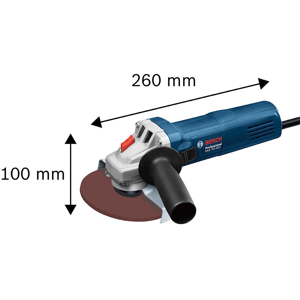 GWS750-100I ディスクグラインダー 100mm BOSCH(ボッシュ) 750W