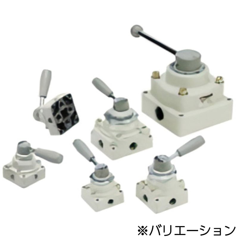 VH400-02-L ハンドバルブ 1個 SMC 【通販モノタロウ】