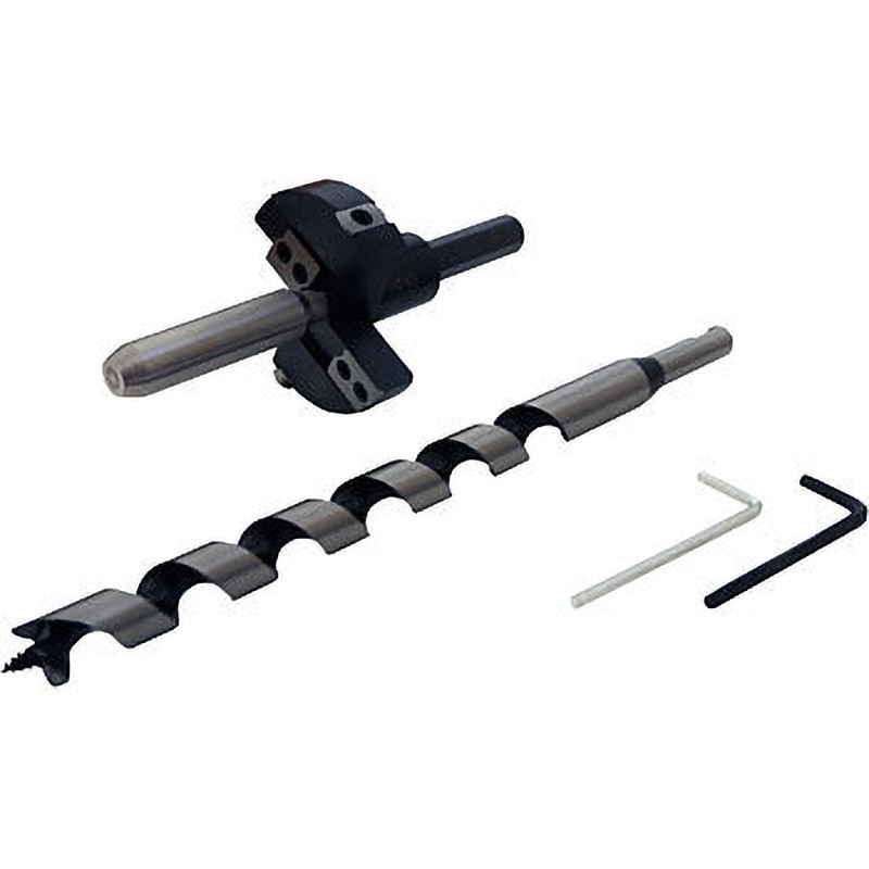 28K-D1565 超硬替刃式座掘錐(ドリル付) スターエム 普通鋼製 外径65mmシャンク径六角軸12mm  28K-D1565