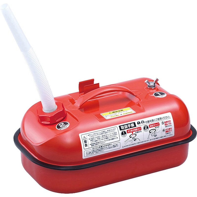 No.1652 ガソリン携行缶 大橋産業(BAL) 赤色 容量10L - 【通販