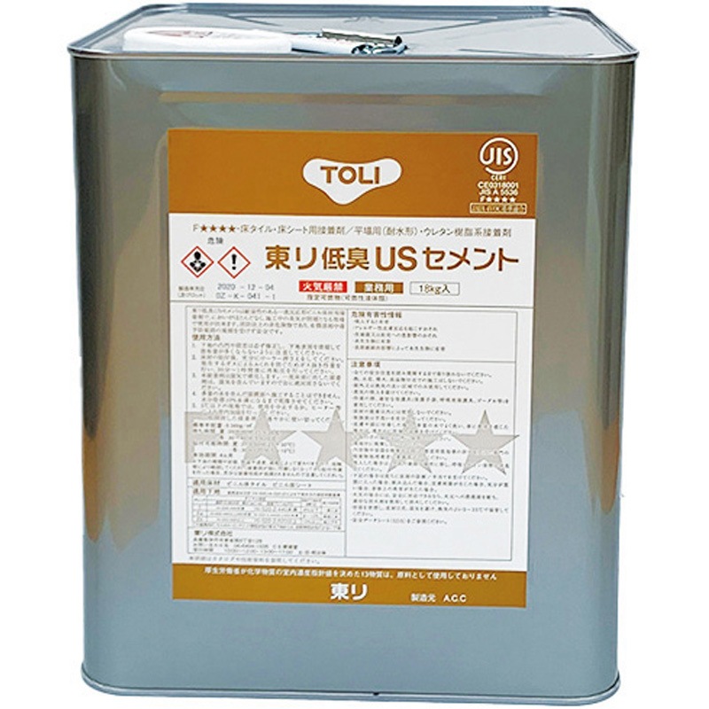 TUSC-L 東リ低臭USセメント 1缶(18kg) 東リ 【通販モノタロウ】