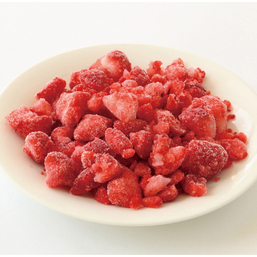 冷凍]国産クラッシュいちご 1セット(100g×4袋) ニチノウ食品 【通販