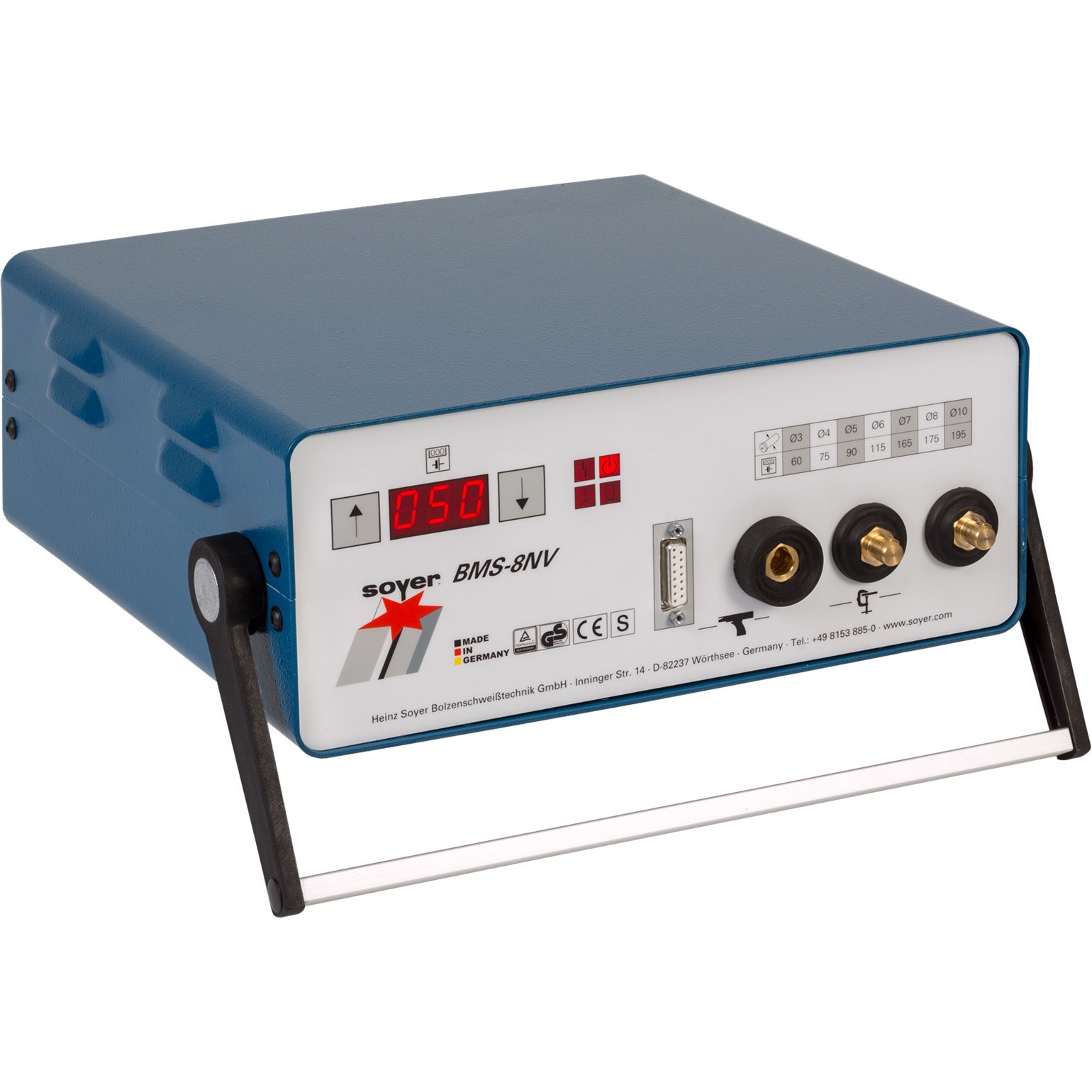 BMS-8NV スタッド溶接機本体 PEM(旧ユーロテック) 1台 BMS-8NV