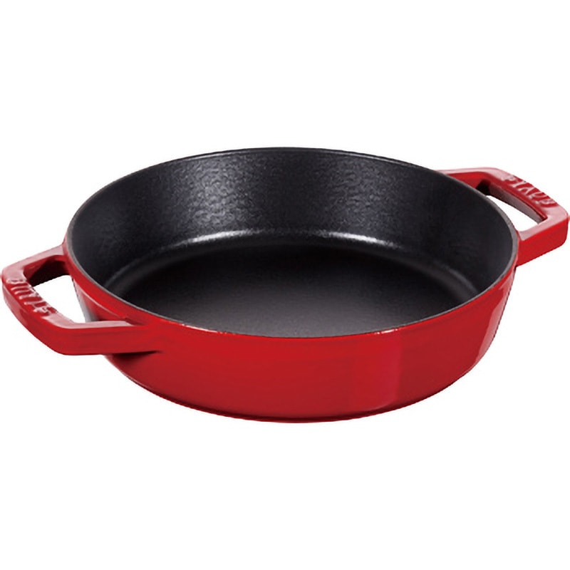staub 鍋 両手鍋 赤 26cm ソテーパン 人気のstaub鍋から新色！新発売