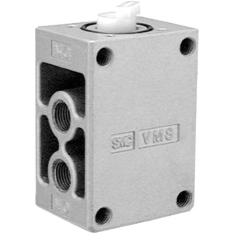 VM830-01-00 2・3ポートメカニカルバルブ VMシリーズ SMC 空気および不活性ガス用 管接続口径Rc1/8  VM830-01-00