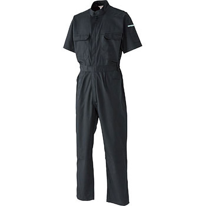 #7170 半袖続服 SunDisk(ソルディ) ブラック色 サイズL袖丈24cm