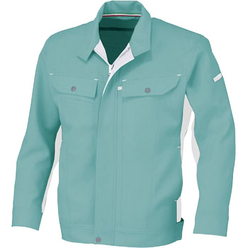 A-5170 ブルゾン A-5170 コーコス信岡 名入れ可 混率(%):ポリエステル90・綿10 交織裏綿ツイル グリーン色 SS着丈60cm