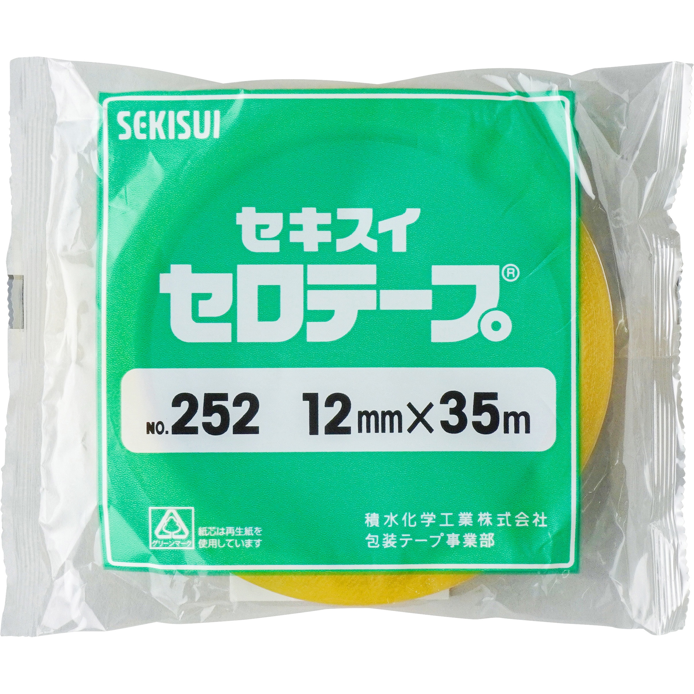 No.252 ワンパック セキスイセロテープ No.252 セキスイ 透明色 大巻