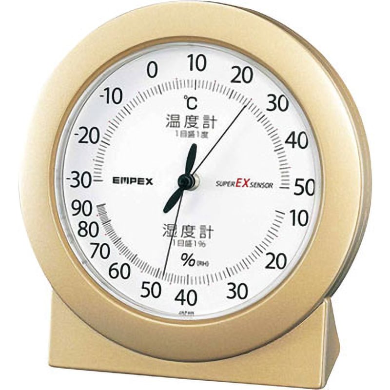 エンペックス気象計 温度湿度計 スーパーEXギャラリー 温度 湿度 時計