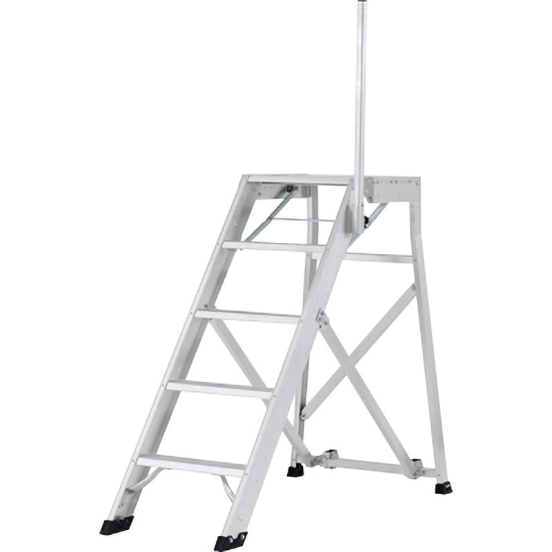 CSD-125F 折りたたみ式作業台 アルインコ アルミ 5段 天板高さ1.25m  CSD-125F