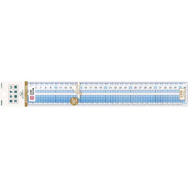 レイメイ藤井 見やすい方眼定規 36cm AJH408