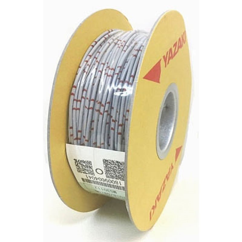 AVS0.85GY 自動車用薄肉低圧電線 1巻(100m) 矢崎総業 【通販モノタロウ】