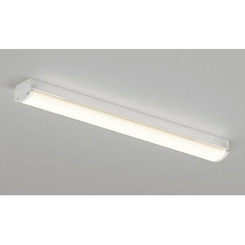 DOL-4374WW 軒下用直管LEDベースライト LED交換可能 逆富士型 初期照度補正型 防雨形 昼白色 非調光 FL40W×2灯相当 大光電機 照明器具 エントランス 大光電機 DOL-4374WW 軒下用直管LEDベースライト LED交換可能 逆富士型