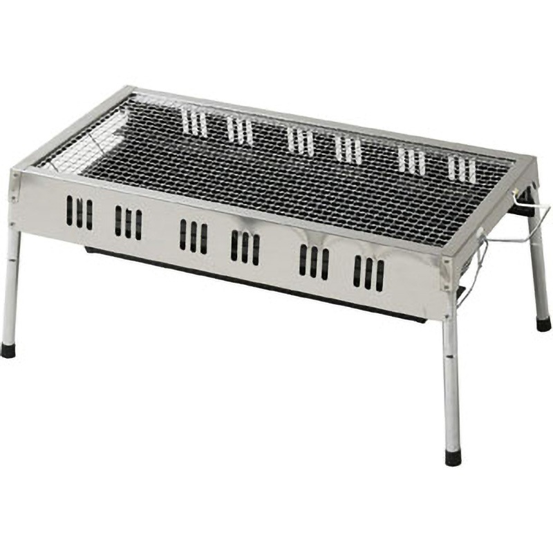 MIBM-65 木炭が入れやすいバーベキューコンロ 1台 YAMAZEN(山善