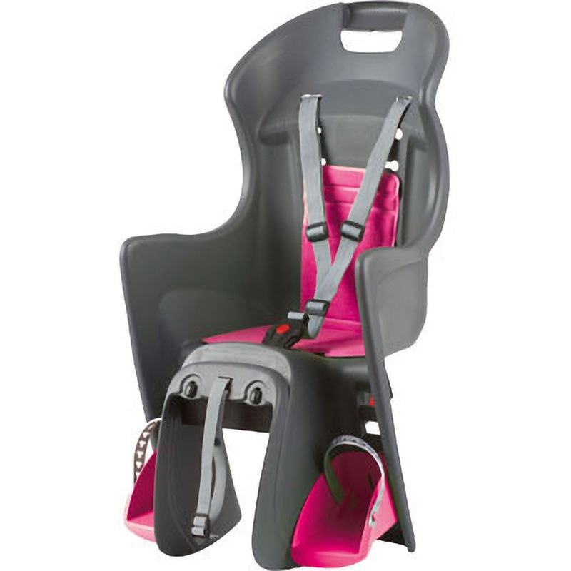 BOODIE CFS POLISPORT チャイルドシートBOODIE CFS後乗せキャリア取付タイプ POLISPORT(ポリスポート) グレイ/ピンク色 8,998円