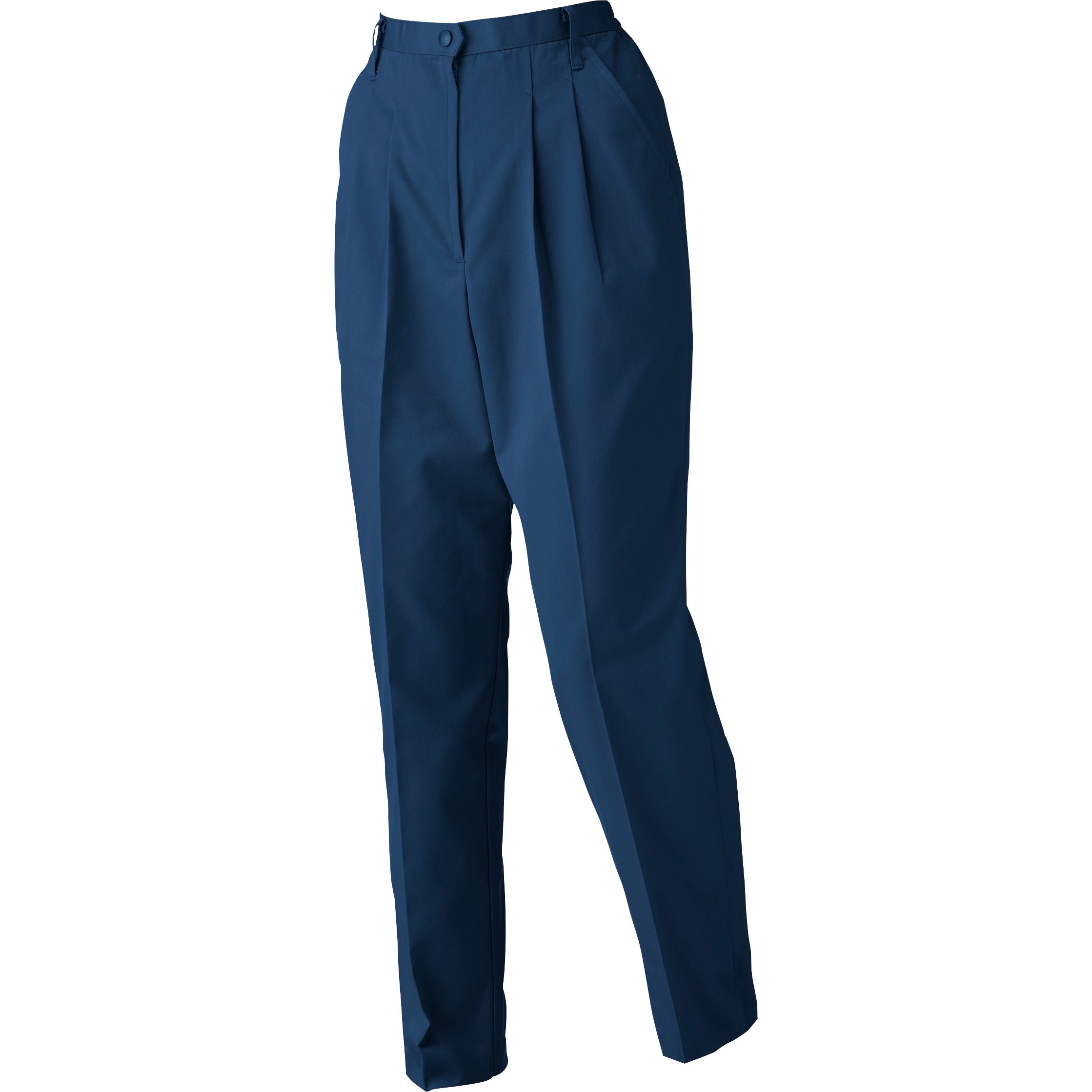 9104 レディススラックス 9104 ジーベック 混率(%):ポリエステル60・綿40