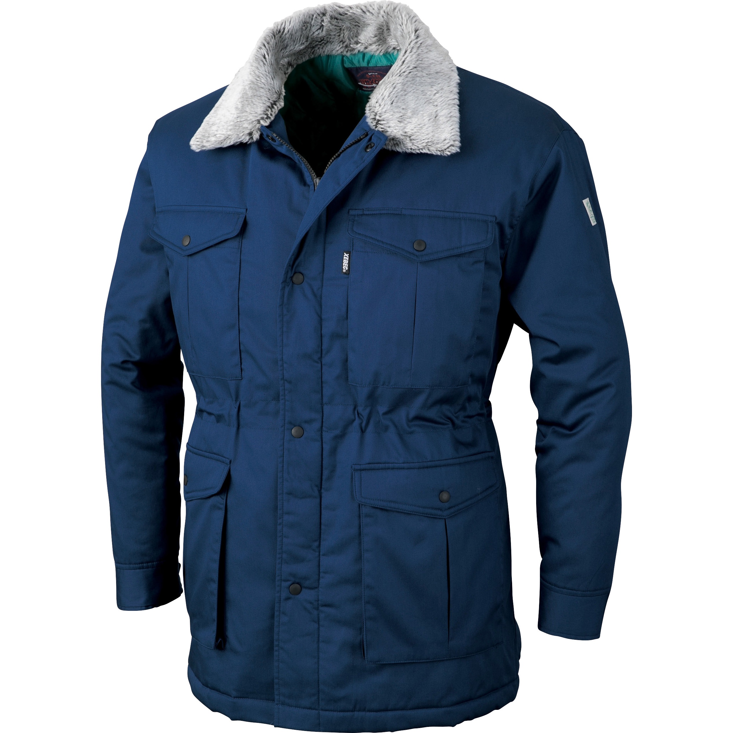 991 PETボトルリサイクリーンコート 991 ジーベック コン色 5L着丈87cm