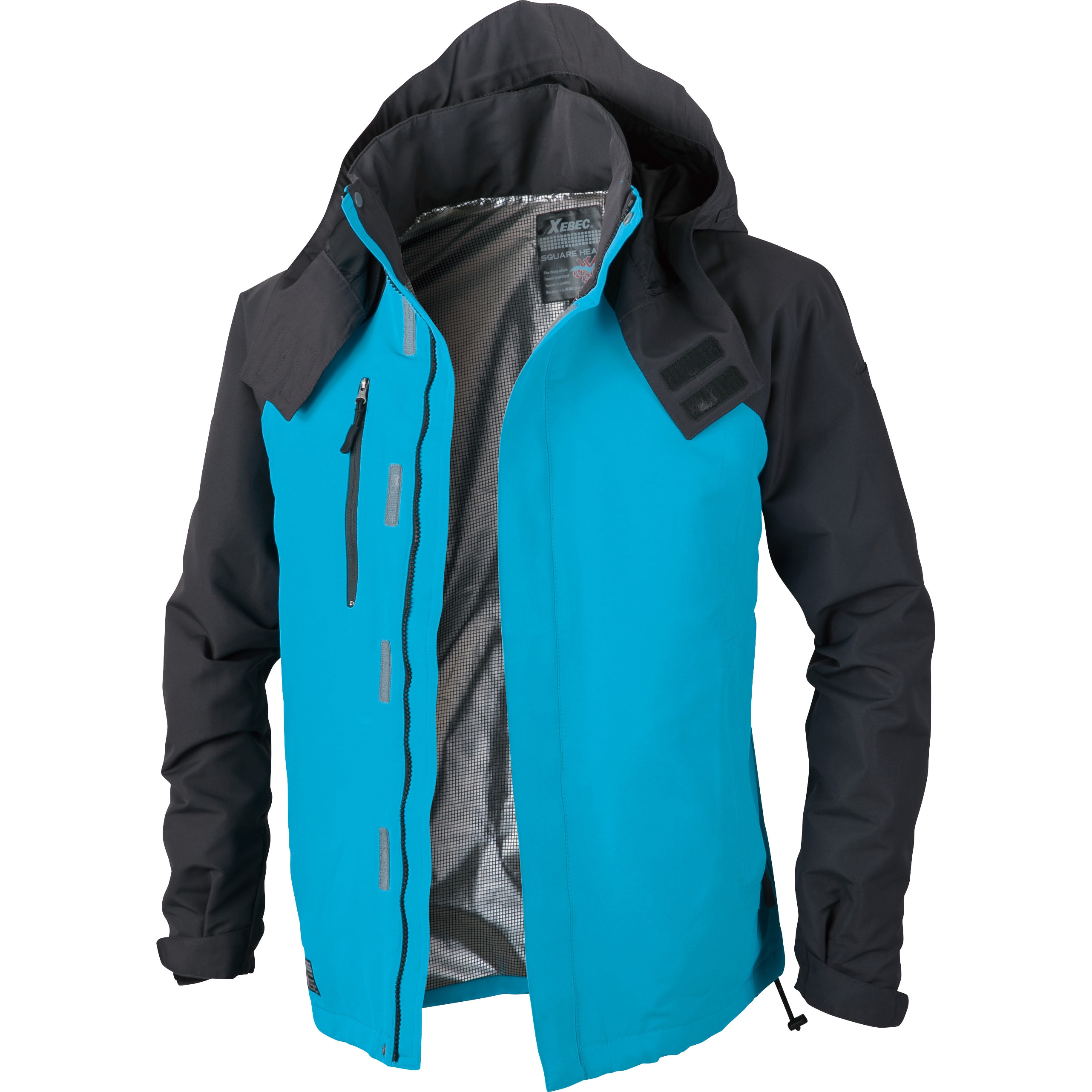 232 アルミ蓄熱ブルゾン 232 ジーベック ターコイズブルー色 LL着丈70cm