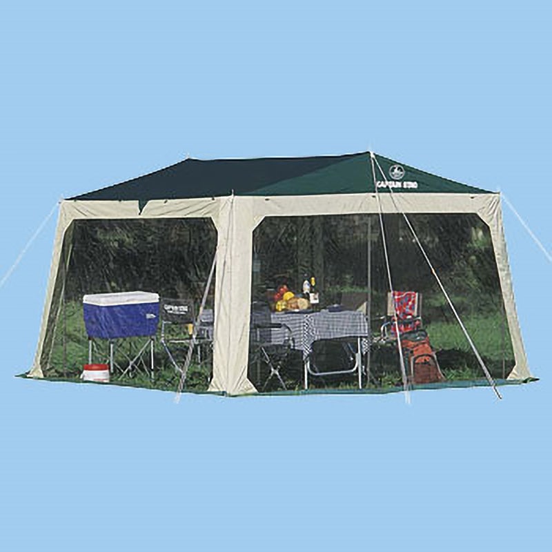 キャプテンスタッグメッシュタープテント  M-3154 Amazon | キャプテンスタッグ プレーナ メッシュ タープ セット M-3154