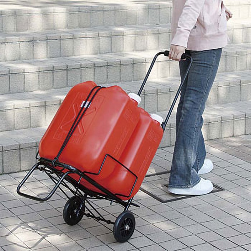 M-7430 ポリタンクが倒れないキャリー(ガード付) CAPTAIN STAG 荷重