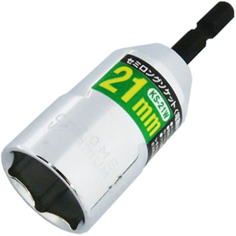 六角軸付 セミロング ソケット レモラ 電動ドリル用ソケット 【通販