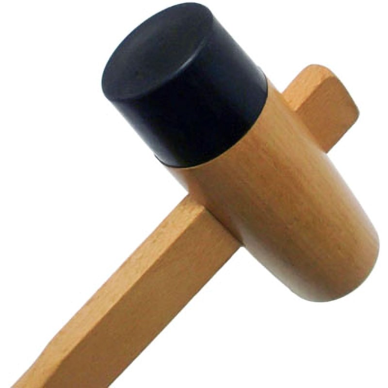 GW-45 コンビハンマー ウッド&ゴム 1個 SUN UP 【通販モノタロウ】