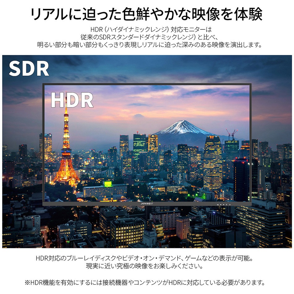 JN-IPS5502TUHDR 液晶ディスプレイ/55型/3840×2160/HDMI×3、USB×1