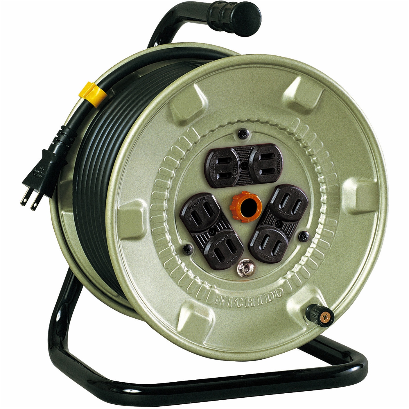NNP-206D 100V屋内型ドラム 20m アース無 日動工業 125V VCT 6口