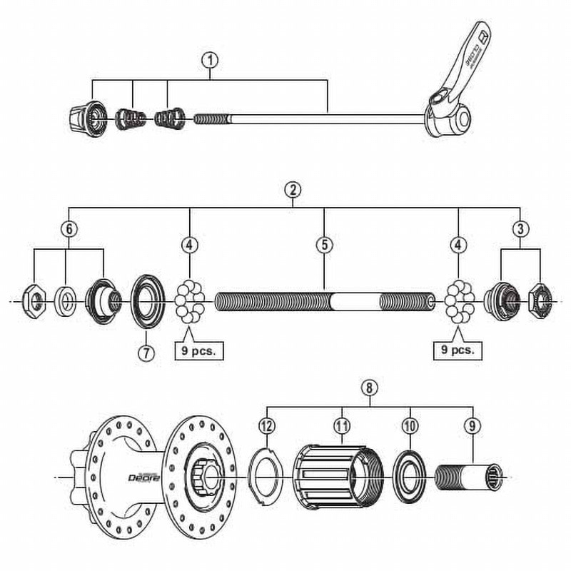 ◇シマノ SHIMANO FH-M525 ホイール タイヤセット 700×28c ◇シマノ