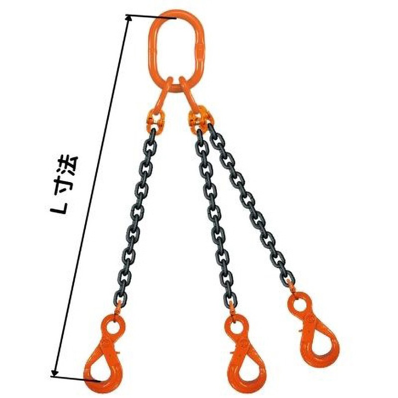 TE1 8×4M スリングチェーン トリプル(アイタイプ) pewag 荷重5t  1組 40,287円