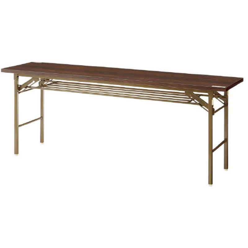 DS-1RR 脚折りたたみ式テーブル(棚付) ジョインテックス 組立・設置・取付 高さ700mm幅1800mm奥行450mm  DS-1RR