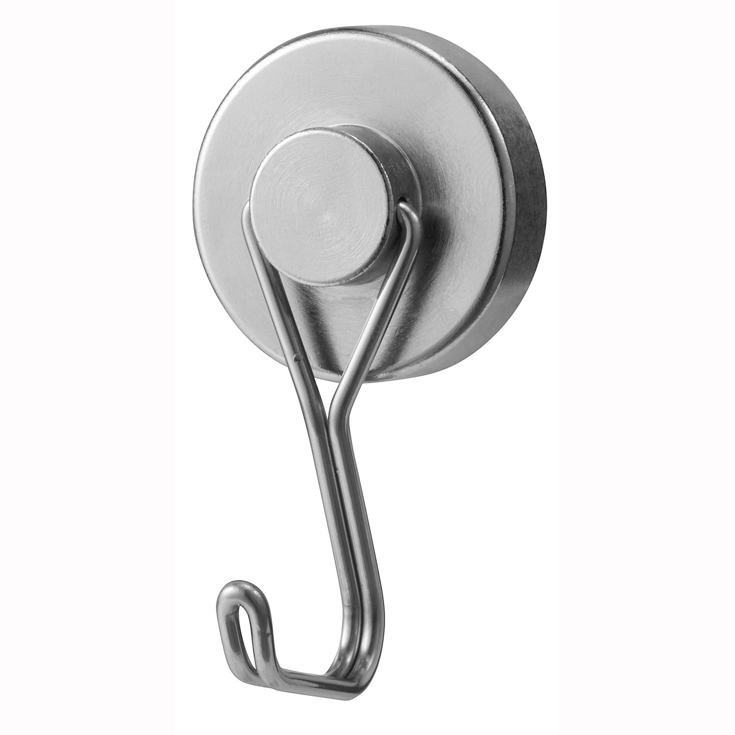 H00423 メタル 強力マグネットフック LEC(レック) シルバー色 荷重3kg