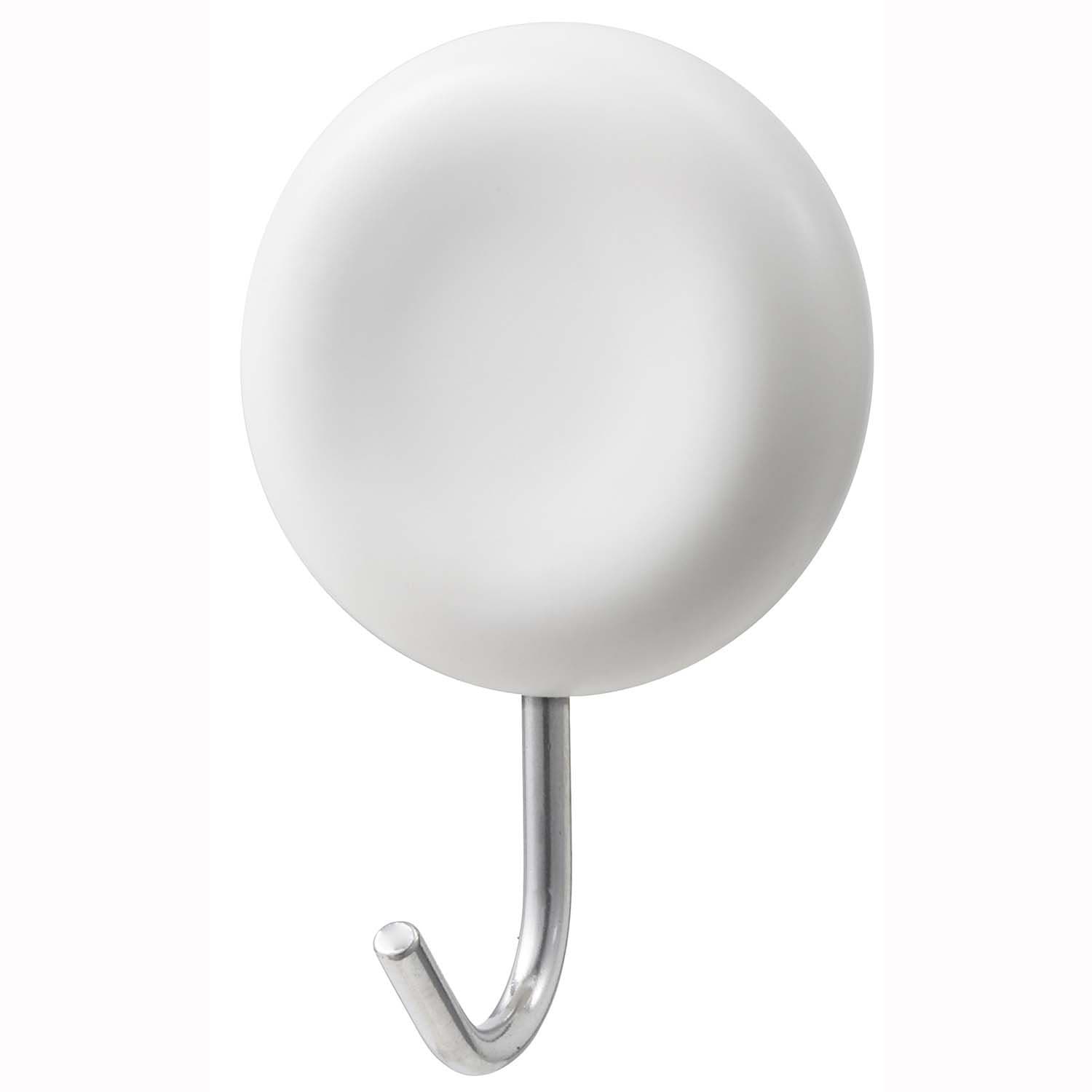 H00428 マグネットツールフック LEC(レック) 普通 荷重1kg ホワイト色