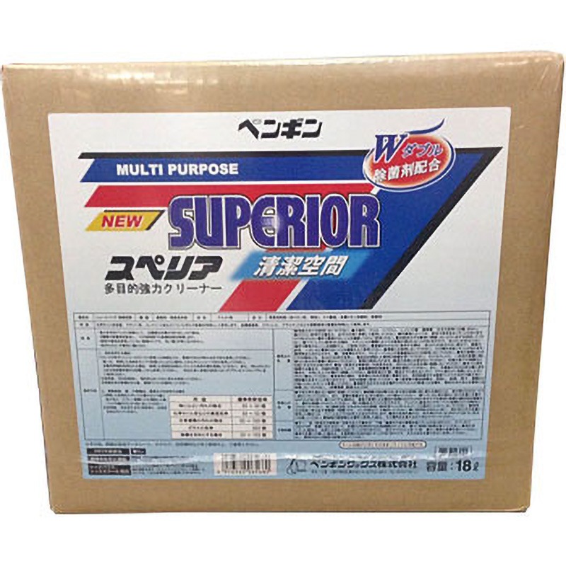 ペンギンワックス 多目的強力クリーナー スペリア 清潔空間 18L | ペンギンワックス 多目的強力クリーナー スペリア 清潔空間